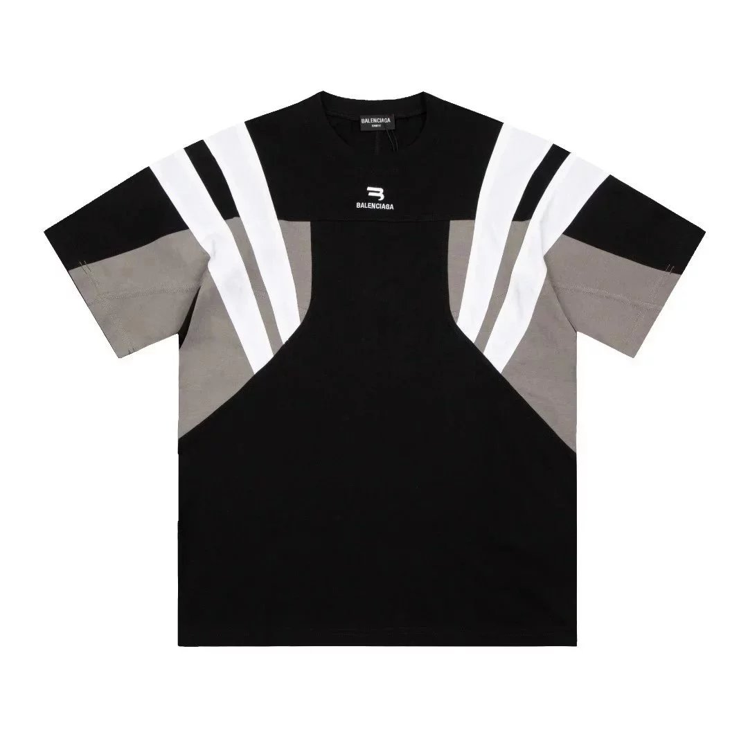 Black gray white stripe 002