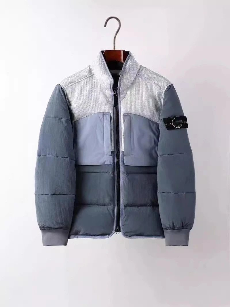 Coat fog blue